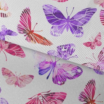 Silhouette Beautiful Butterfly Waterproof Oxford