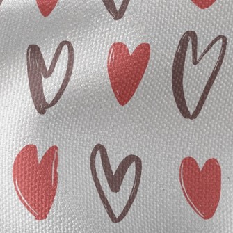 Random Lines Of Love Waterproof Canvas