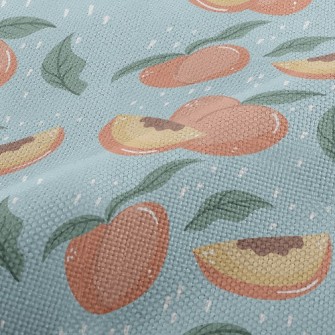 Plump And Sweet Peach Performance Linen