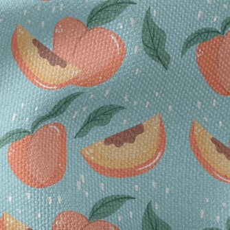Plump And Sweet Peach Waterproof Canvas