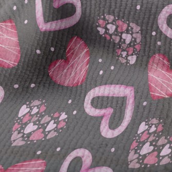 Changeable Shapes Of Hearts Terry