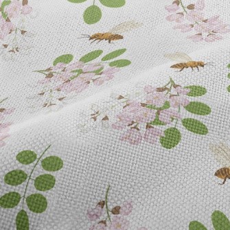 Worker Bees Carefully Collect  Performance Linen