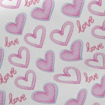 Love Rope Heart Twill