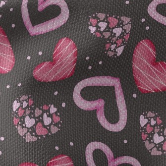 Changeable Shapes Of Hearts Waterproof Canvas
