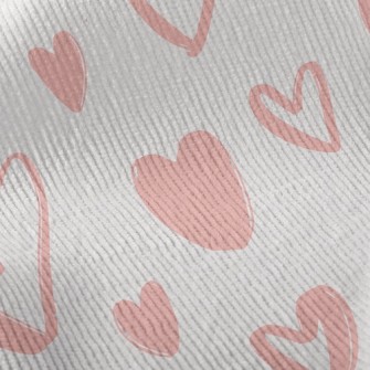 Simple Outline Of Love Paintin Standard Corduroy