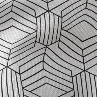 Stacking Geometries Waterproof Canvas