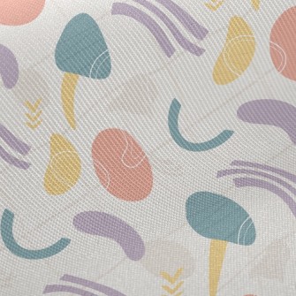 Colorful Abstract Color Blocks Twill