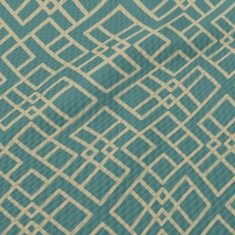 Geometric Multi-variable Block Birdseye Piqué