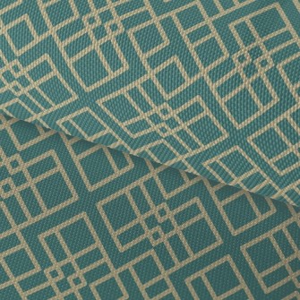 Geometric Multi-variable Block Waterproof Oxford