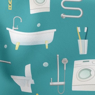 Bathtub Toilet Washing Machine Stretch Ponte