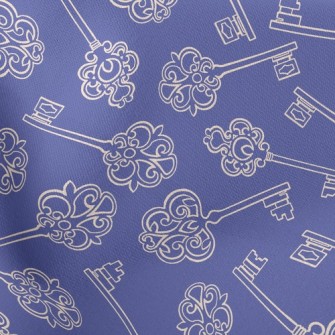 Retro Pattern Key Stretch Ponte