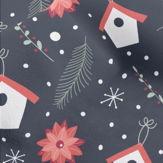 Cozy Flower House Micro Fleece