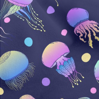 Fantasy Gradient Jellyfish Micro Fleece
