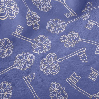 Retro Pattern Key Minky