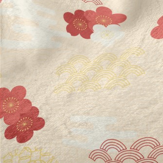Japanese Classical Cherry Blos Minky