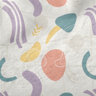 Colorful Abstract Color Blocks Minky