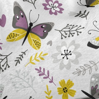 Garden Butterfly Minky