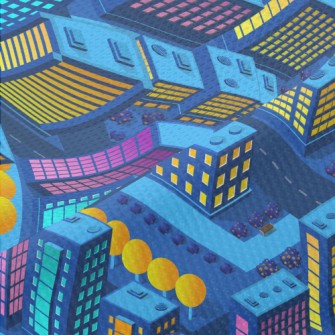 Three-dimensional Urban Buildi Piqué