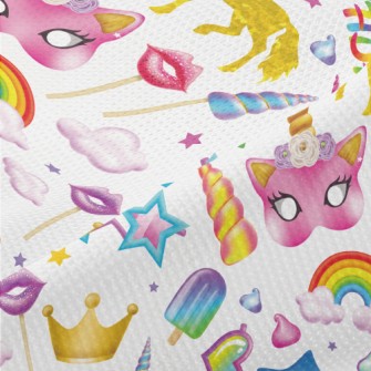 Unicorn Birthday Theme Party Piqué