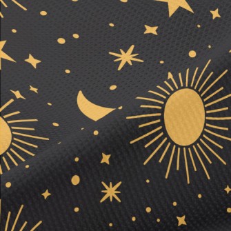 Dazzling Stars Sun Moon Piqué