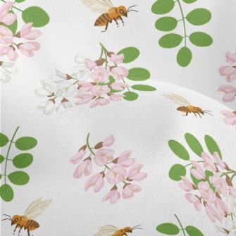 Worker Bees Carefully Collect  Lightweight Performance Linen