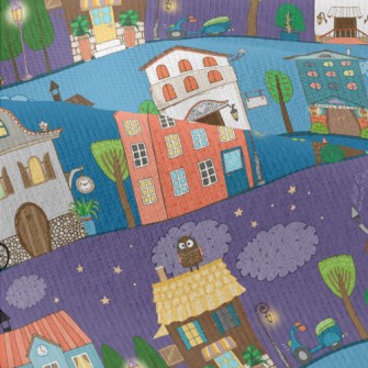 Street Of Colorful Houses Modern Jersey
