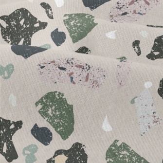 Abstract Mottled Color Blocks Modern Jersey