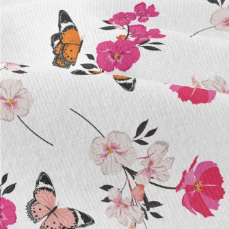 Happy Flying Butterflies And F Modern Jersey