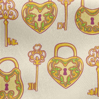 Special Lace Key Jersey Backed Fleece