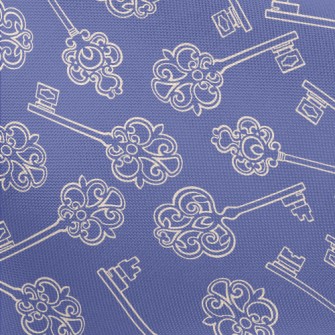 Retro Pattern Key Pongee