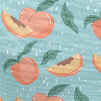 Plump And Sweet Peach Pongee