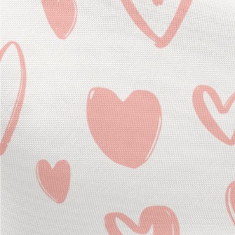Simple Outline Of Love Paintin Pongee