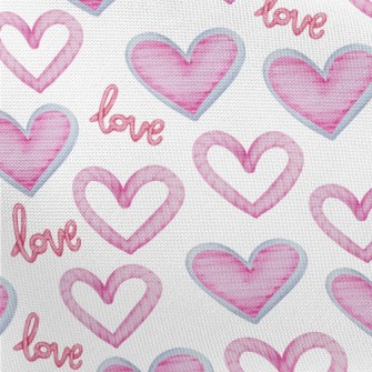 Love Rope Heart Pongee