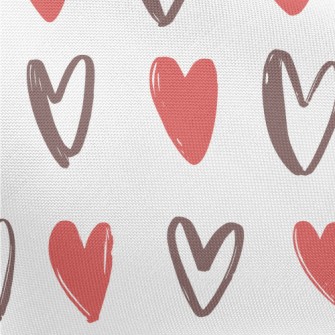 Random Lines Of Love Pongee