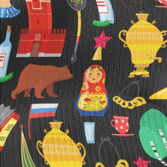 Russian Urban Culture Stretch Jersey