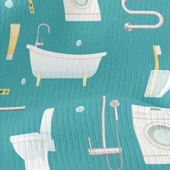 Bathtub Toilet Washing Machine Stretch Jersey