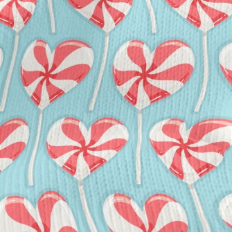 Spiral Love Lollipop Stretch Jersey
