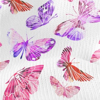 Silhouette Beautiful Butterfly Stretch Jersey