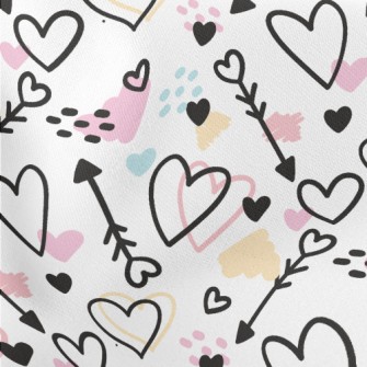 Basket Of Love Arrows Of Love Lightweight Cotton Poplin