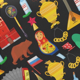 Russian Urban Culture Midweight Cotton Poplin