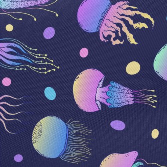 Fantasy Gradient Jellyfish Midweight Cotton Poplin