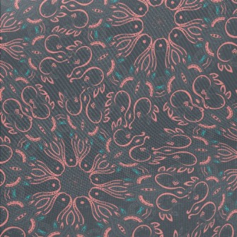 Mysterious Horror Group Flower Midweight Cotton Poplin