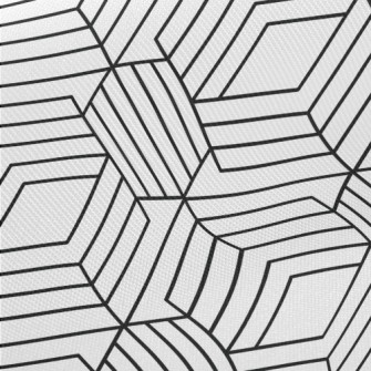 Stacking Geometries Midweight Cotton Poplin