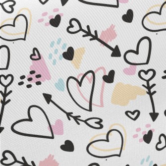 Basket Of Love Arrows Of Love Midweight Cotton Poplin