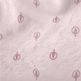 Parrot Watercolor Silhouette Minky