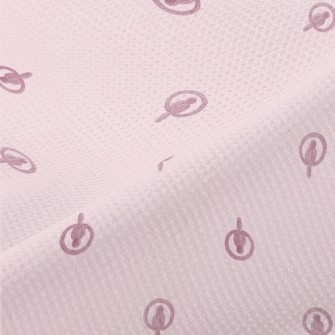 Parrot Watercolor Silhouette Piqué