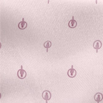 Parrot Watercolor Silhouette Jersey Backed Fleece