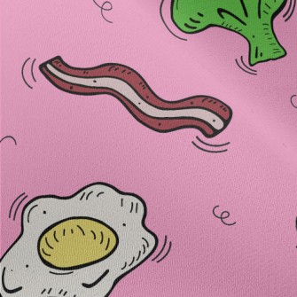 Cauliflower Bacon Omelette Chiffon