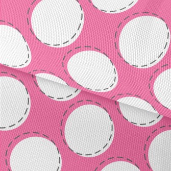 Simple Dots And Dashed Lines Waterproof Oxford