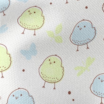 Happy Two-color Chicken Waterproof Canvas